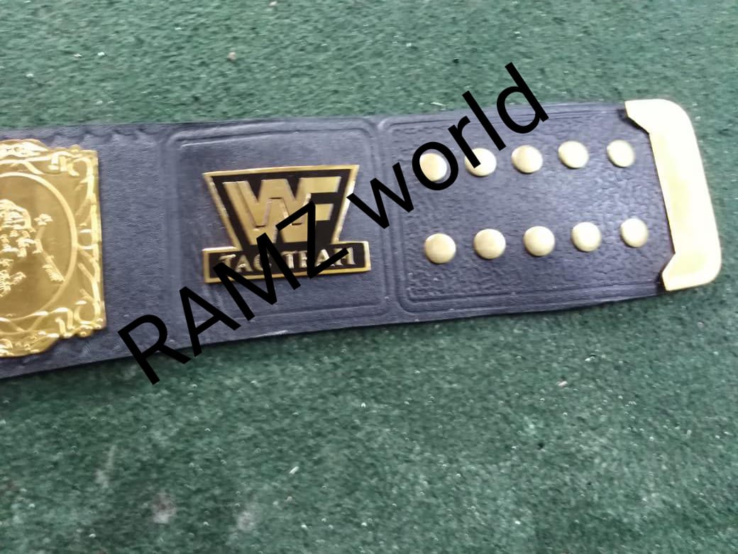 New World Tag Team Wrestling Championship Replica Belt 2mm Or 4mm Brass Belt