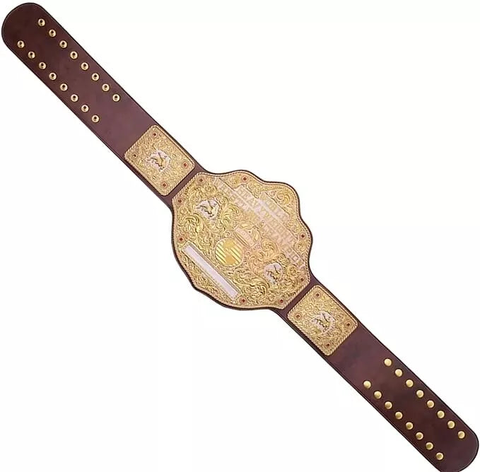 BIG GOLD World Heavyweight Championship Replica Tittle Belt 2mm Or 4mm Brass