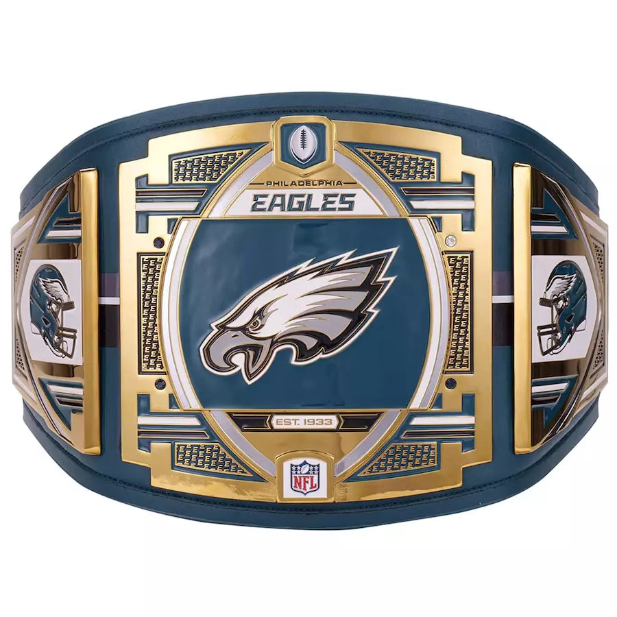 New NFL Philadelphia Eagles Super Bowls Championship Belt 2mm Or 4mm Brass Adult Size