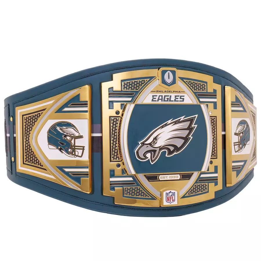 New NFL Philadelphia Eagles Super Bowls Championship Belt 2mm Or 4mm Brass Adult Size