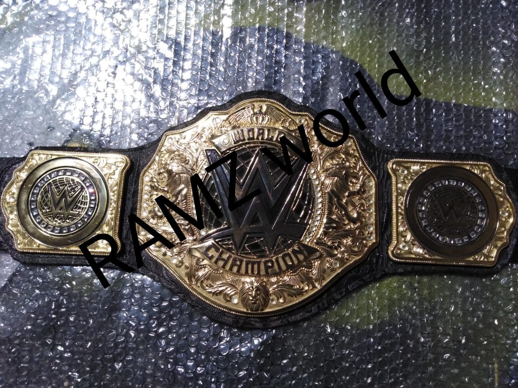 New World Heavyweight Championship Replica Belt 4mm Die Casted Gold plated Belt