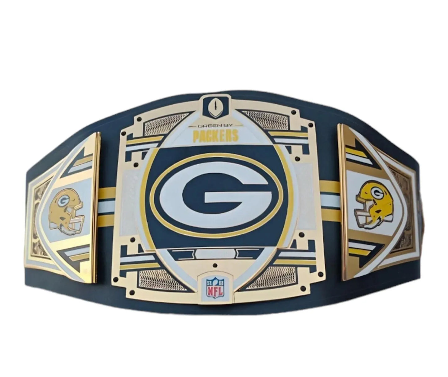 Green BAY Packers NFL Championship Wrestling Replica belt 2mm Or 4mm Brass