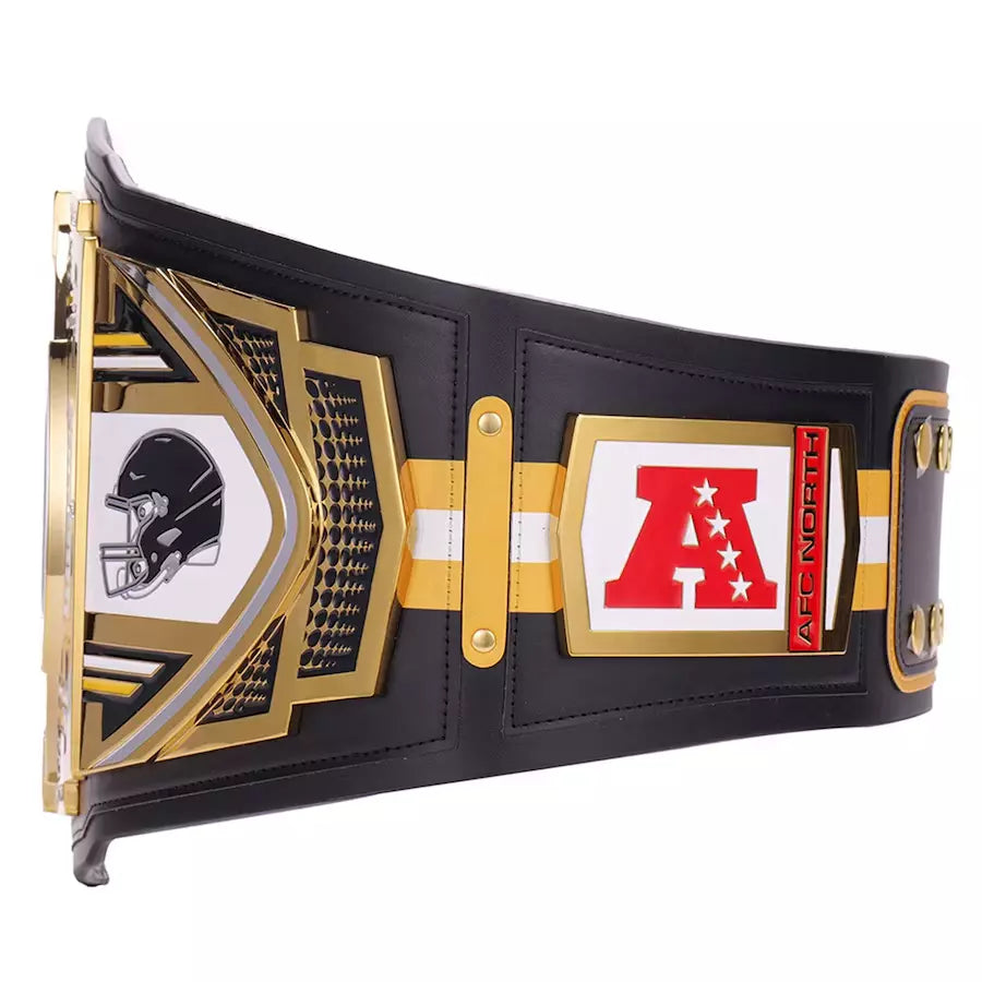 New NFL Pittsburgh Steelers Championship Replica Title Belt 2mm Or 4mm Brass Adult Size