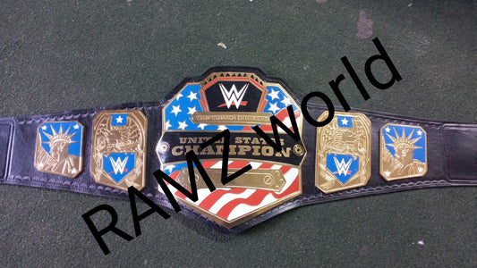 NEW United States Flag Wrestling Championship Replica Belt 2mm Or 4mm Brass