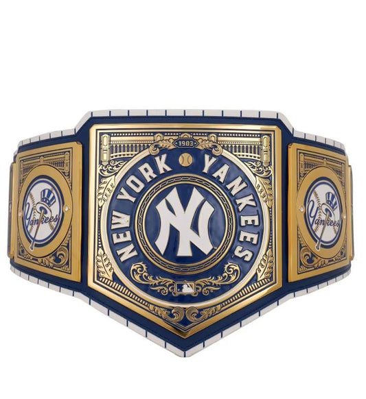 New York Yankees Championship Replica Title Belt 2mm Or 4mm Brass